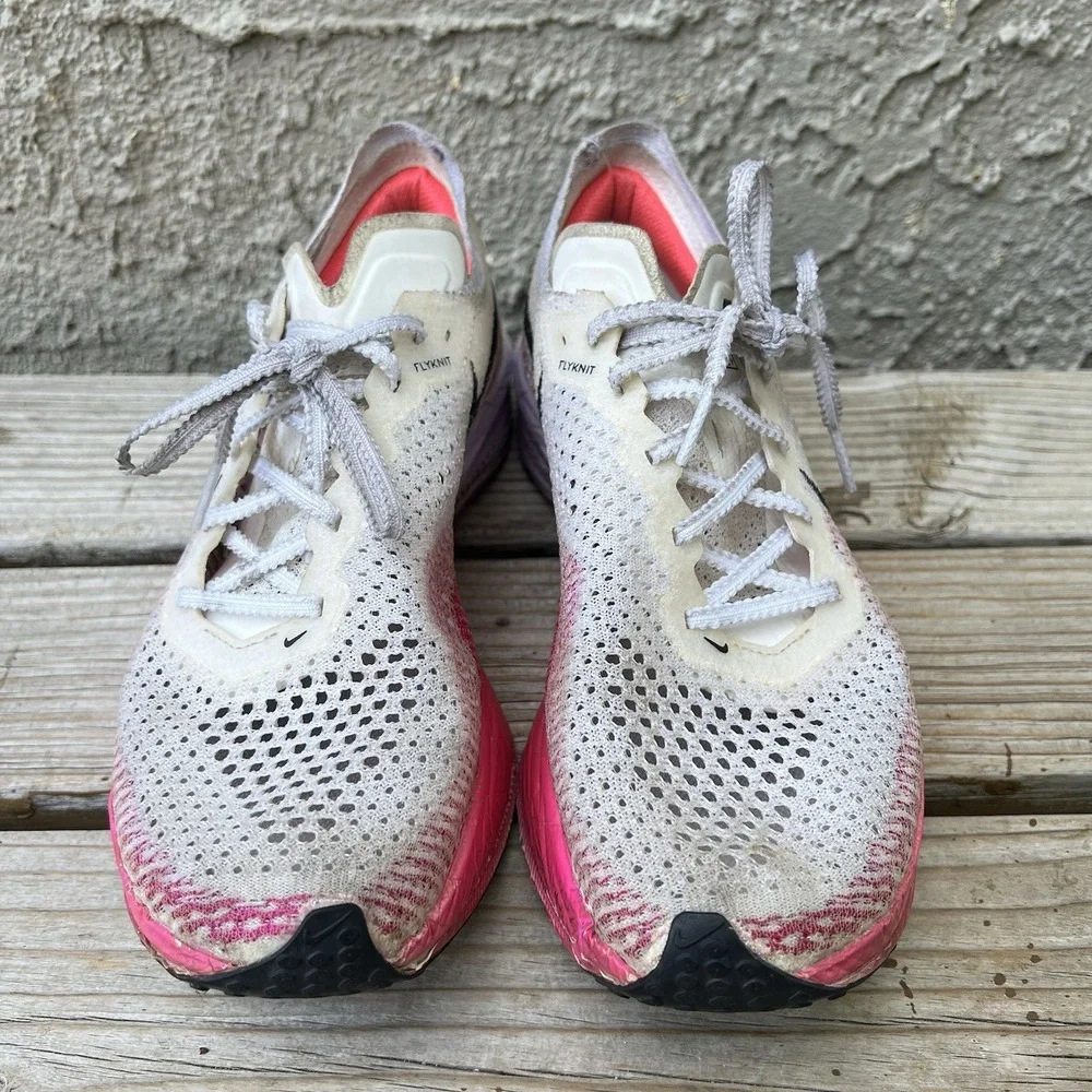 Nike Shoes Women Size 8 ZoomX Vaporfly Next% 3 White Vivid Purple